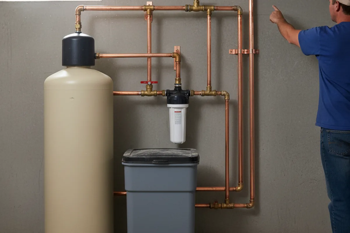 Whole-house water treatment system installed in Bluff Springs